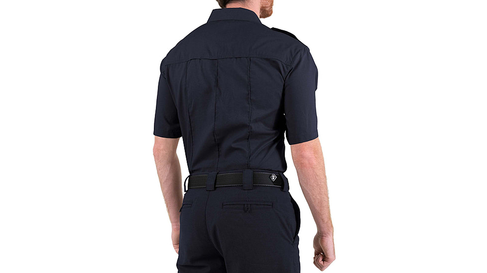 First Tactical Pro Duty Short Sleeve Shirt - Mens, Regular, Midnight Navy, Medium, 112001-729-M-R