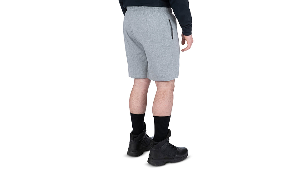 First Tactical PT Tactix Cotton Short - Mens, Heather Grey, 3XL, 115008-016-3XL
