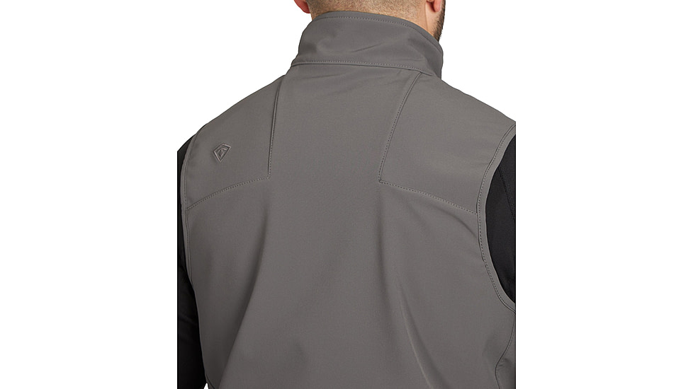First Tactical Softshell Vest - Mens, Regular, Wolf Grey, Small, 118004-036-S-R