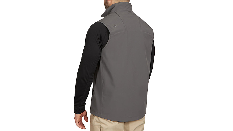 First Tactical Softshell Vest - Mens, Regular, Wolf Grey, Small, 118004-036-S-R