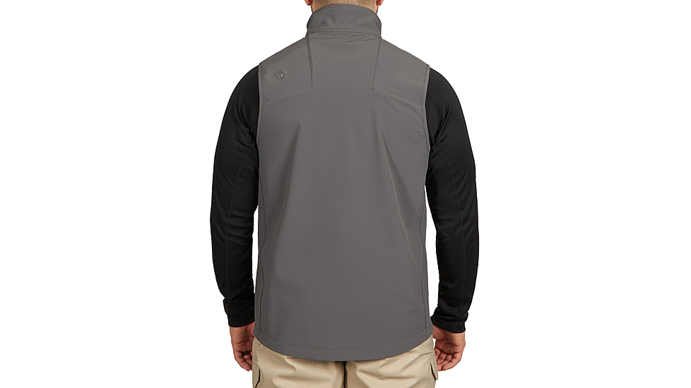 First Tactical Softshell Vest - Mens, Regular, Wolf Grey, Small, 118004-036-S-R