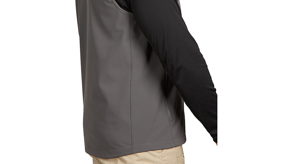 First Tactical Softshell Vest - Mens, Regular, Wolf Grey, Small, 118004-036-S-R