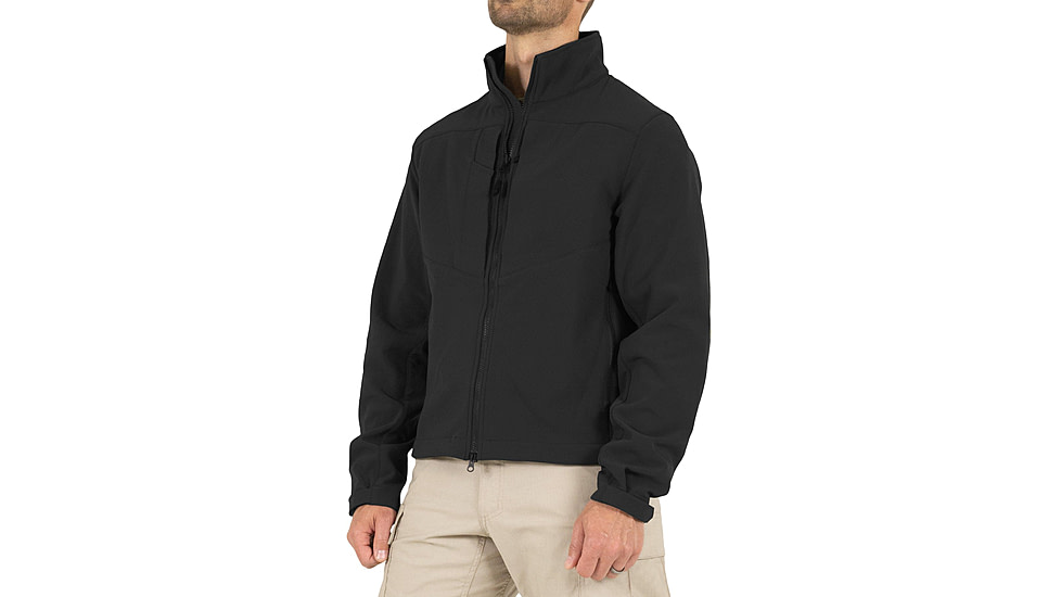 First Tactical Tactics Softshell Short Jacket - Mens, Black, Regular, 5X-Large, 118503-019-5XL