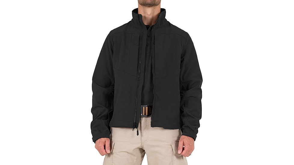 First Tactical Tactics Softshell Short Jacket - Mens, Black, Regular, 5X-Large, 118503-019-5XL