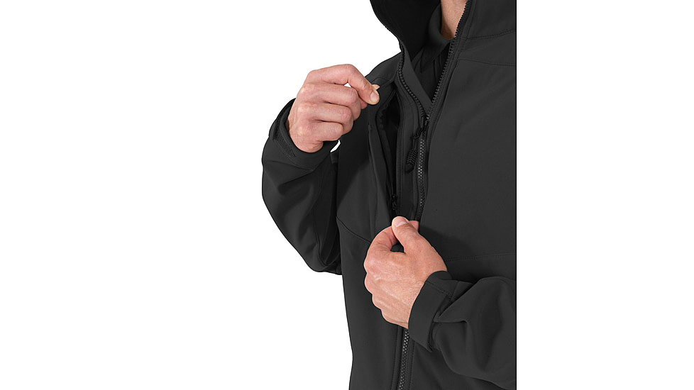 First Tactical Softshell Short Jacket - Men's, Regular, Black, 5XL, 118503-019-5XL-R