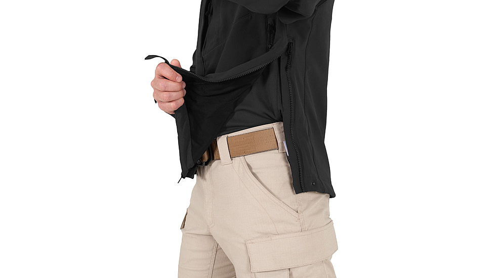 First Tactical Tactics Softshell Short Jacket - Mens, Black, Regular, 5X-Large, 118503-019-5XL