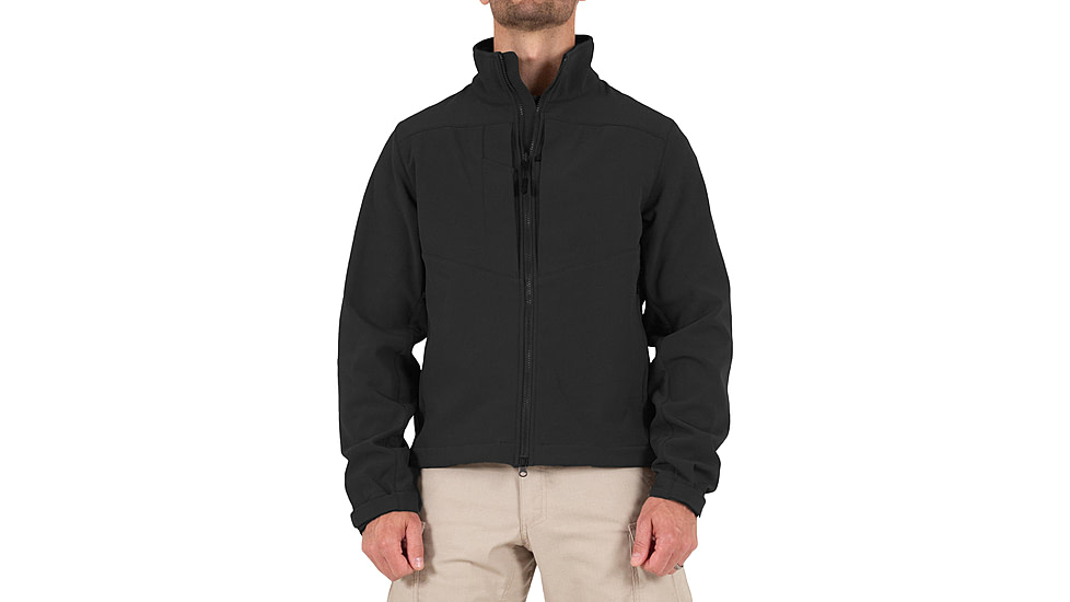 First Tactical Tactics Softshell Short Jacket - Mens, Black, Regular, 5X-Large, 118503-019-5XL