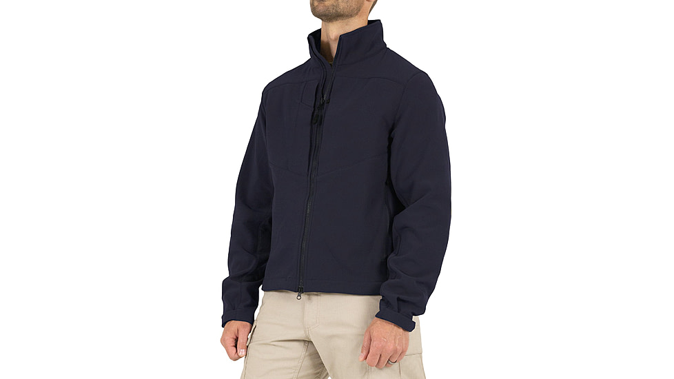 First Tactical Tactics Softshell Short Jacket - Mens, Midnight Blue, Regular, 5X-Large, 118503-729-5XL
