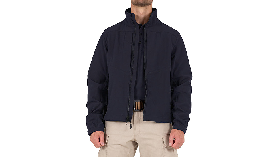 First Tactical Tactics Softshell Short Jacket - Mens, Midnight Blue, Regular, 5X-Large, 118503-729-5XL