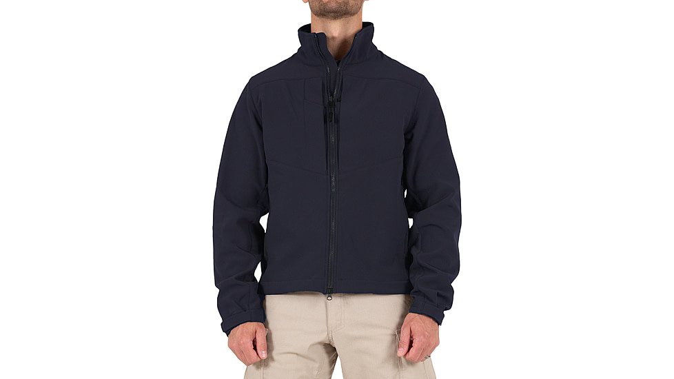 First Tactical Tactics Softshell Short Jacket - Mens, Midnight Blue, Regular, 5X-Large, 118503-729-5XL