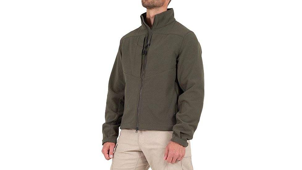 First Tactical Tactics Softshell Short Jacket - Mens, OD Green, Regular, 5X-Large, 118503-830-5XL