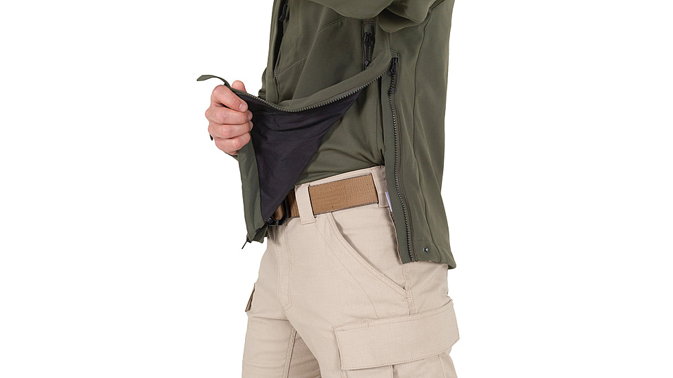 First Tactical Softshell Short Jacket - Men's, Regular, OD Green, 5XL, 118503-830-5XL-R