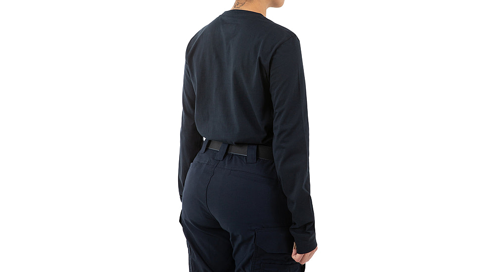 First Tactical Tactix Long Sleeve Pen Pocket T-Shirt - Women's, Midnight Navy, Large, 121508-729-L