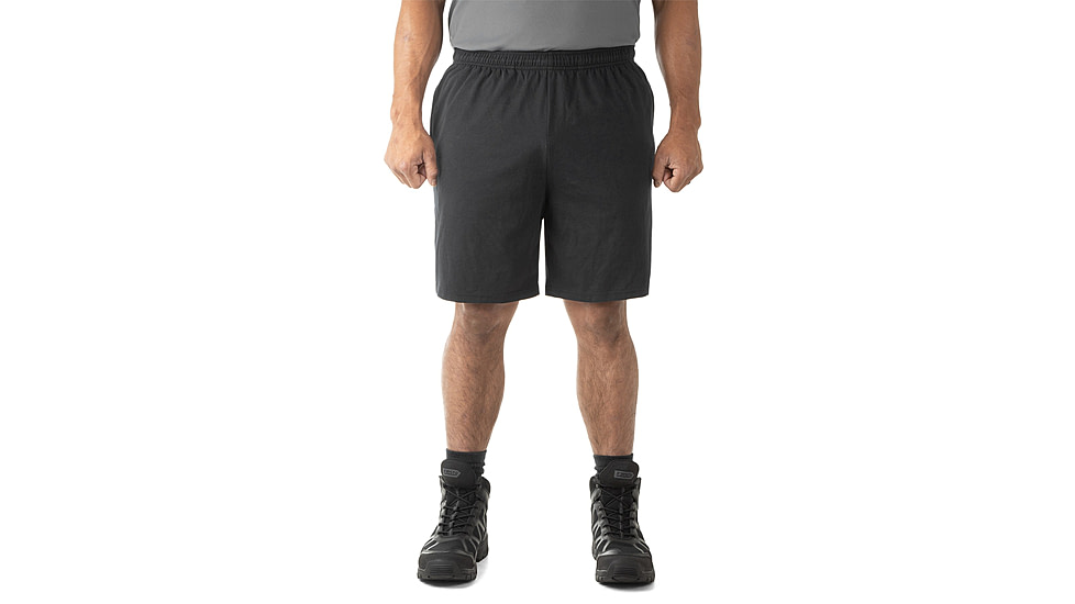 First Tactical Tactix PT Cotton Training Short - Mens, Black, Small, 115008-019-S