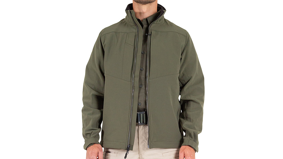 First Tactical Tactix Softshell Jacket - Mens, OD Green, 2XL, R, 118501-830-XXL-R