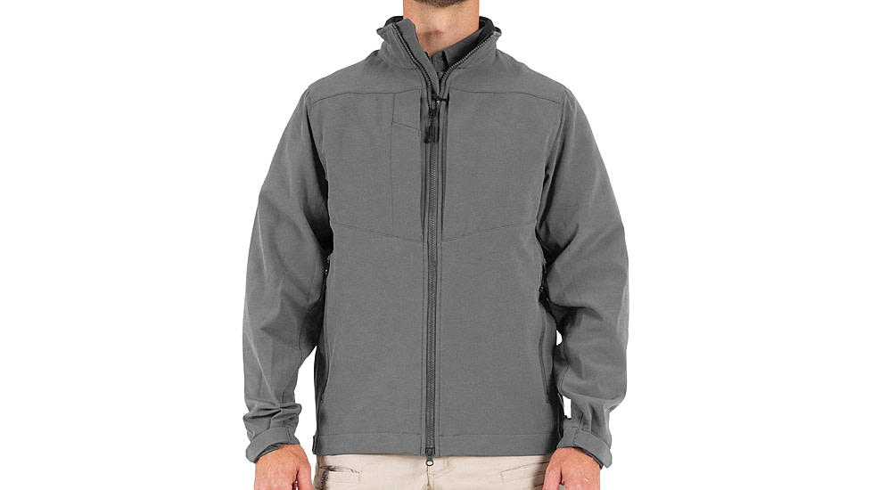 First Tactical Tactix Softshell Jacket - Mens, Wolf Grey, Regular, 5X-Large, 118501-036-5XL-R