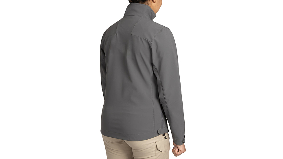 First Tactical Tactix Softshell Jacket - Womens, Wolf Grey, Large, 128501-036-L-R