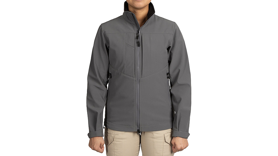 First Tactical Tactix Softshell Jacket - Women's, Regular, Wolf Grey, Large, 128501-036-L-R