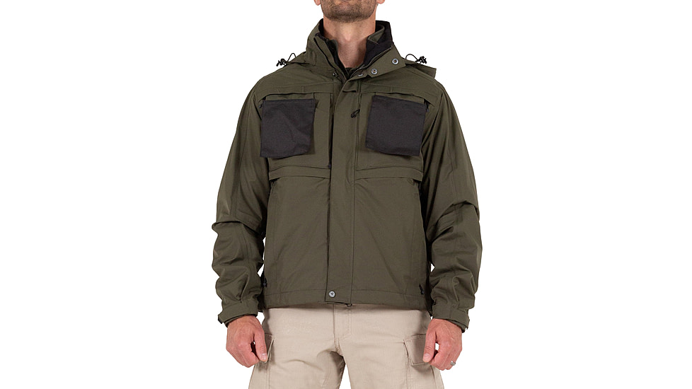 First Tactical Tactix System Jacket - Mens, OD Green, Tall, Large, 118502-830-L-T