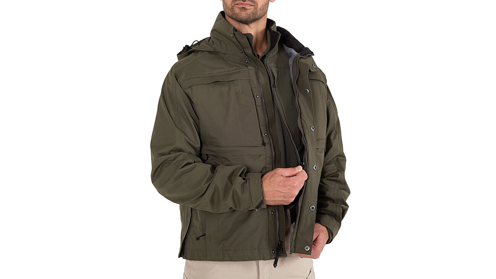 First Tactical Tactix System Jacket - Mens, OD Green, Tall, Large, 118502-830-L-T