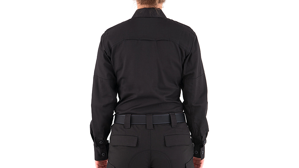 First Tactical V2 BDU Long Sleeve Shirt - Womens, Black, 2XL, R, 121008-019-XXL-R