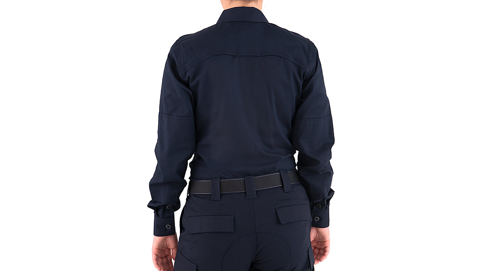 First Tactical V2 BDU Long Sleeve Shirt - Womens, Midnight Navy, Extra Large, R, 121008-729-XL-R