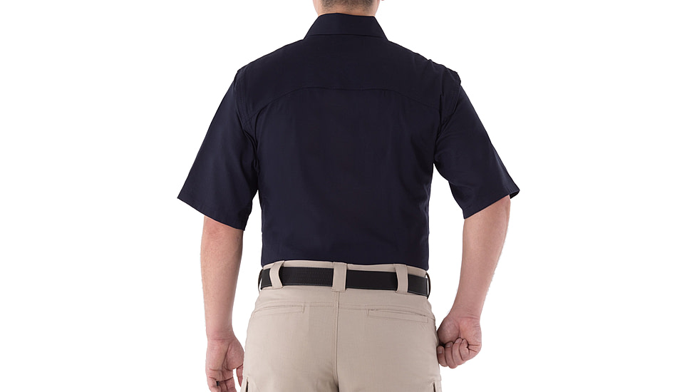 First Tactical V2 BDU Short Sleeve Shirt - Mens, Midnight Navy, 2XL, R, 112009-729-XXL-R