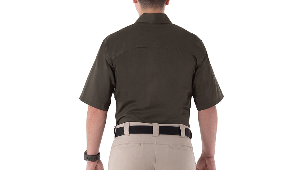 First Tactical V2 BDU Short Sleeve Shirt - Mens, OD Green, Small, R, 112009-830-S-R