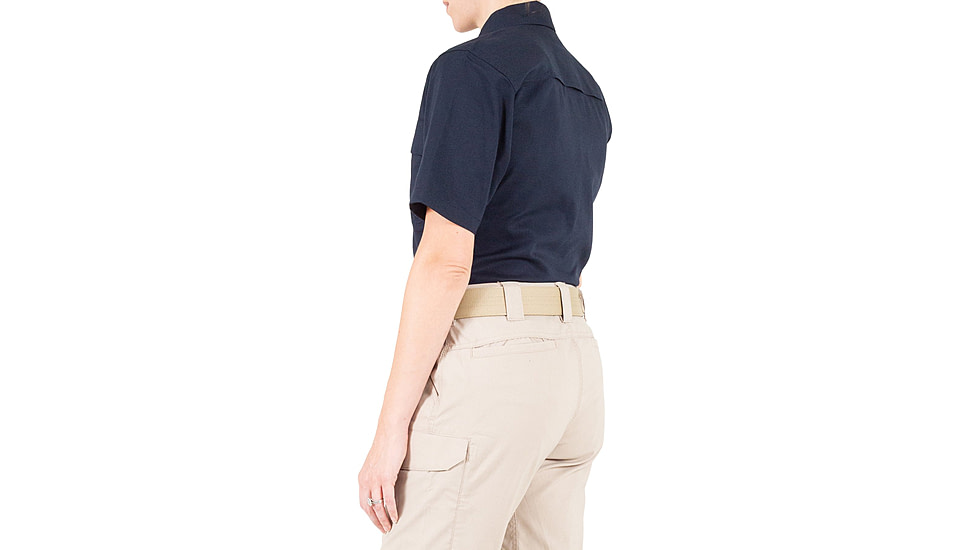 First Tactical V2 BDU Short Sleeve Shirt - Womens, Midnight Navy, Small, R, 122009-729-S-R