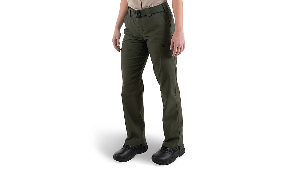 First Tactical V2 Pro Duty 6 Pocket Pant - Womens, Unhemmed, OD Green, 24, 124041-830-24-U