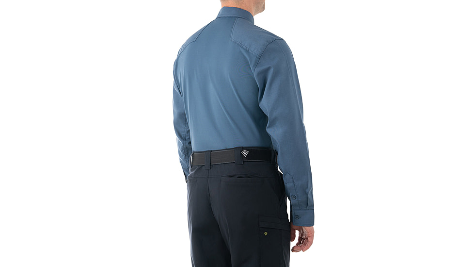 First Tactical V2 Pro Perf Long Sleeve Shirt - Men's, Tall, French Blue, 3XL, 111015-484-3XL-T