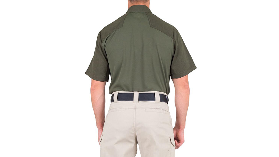 First Tactical V2 Pro Performance Short Sleeve Shirt - Mens, OD Green, 3XL, T, 112012-830-3XL-T