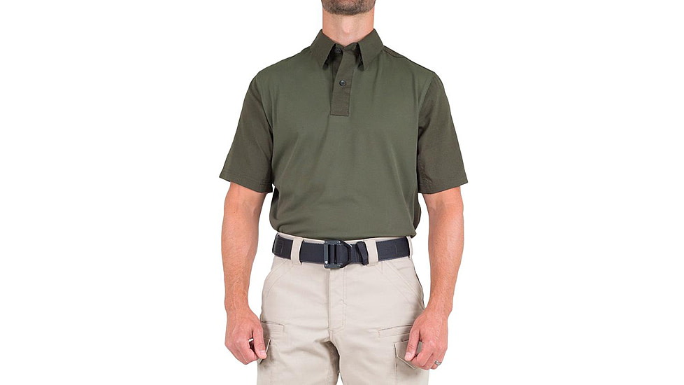 First Tactical V2 Pro Performance Short Sleeve Shirt - Mens, OD Green, 3XL, T, 112012-830-3XL-T