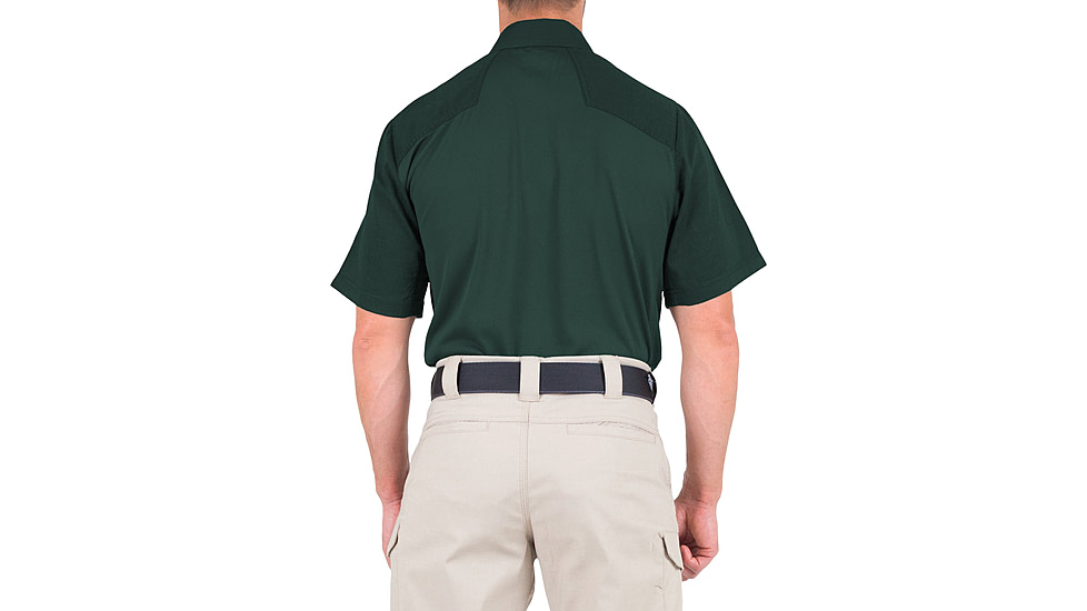 First Tactical V2 Pro Performance Short Sleeve Shirt - Mens, Spruce Green, 2XL, T, 112012-812-XXL-T