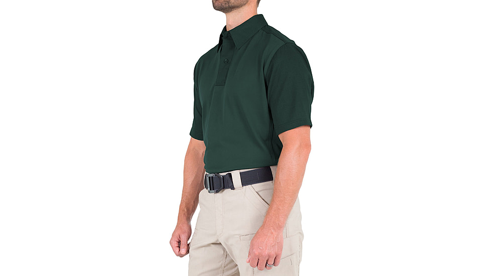 First Tactical V2 Pro Performance Short Sleeve Shirt - Mens, Spruce Green, 2XL, T, 112012-812-XXL-T