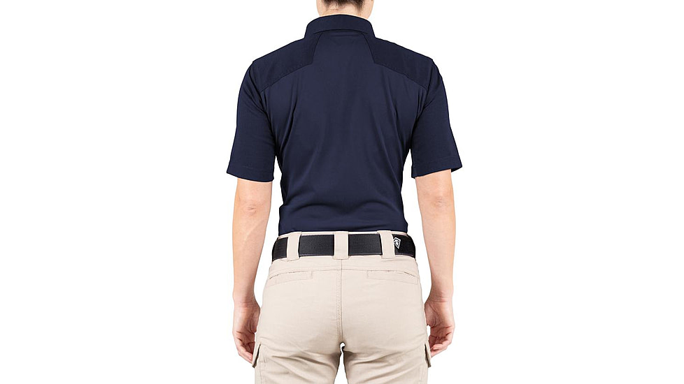 First Tactical V2 Pro Performance Short Sleeve Shirt - Womens, Midnight Navy, Large, R, 122012-729-L-R