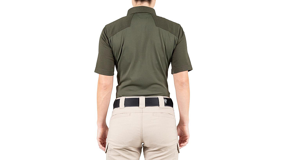 First Tactical V2 Pro Performance Short Sleeve Shirt - Womens, OD Green, Extra Large, R, 122012-830-XL-R