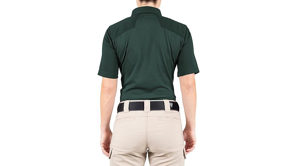 First Tactical V2 Pro Performance Short Sleeve Shirt - Womens, Spruce Green, Extra Large, R, 122012-812-XL-R