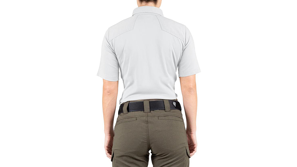 First Tactical V2 Pro Performance Short Sleeve Shirt - Womens, White, Extra Small, R, 122012-010-XS-R