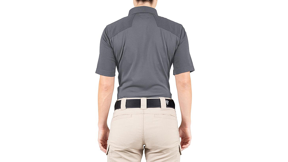 First Tactical V2 Pro Performance Short Sleeve Shirt - Womens, Wolf Grey, 2XL, R, 122012-036-XXL-R