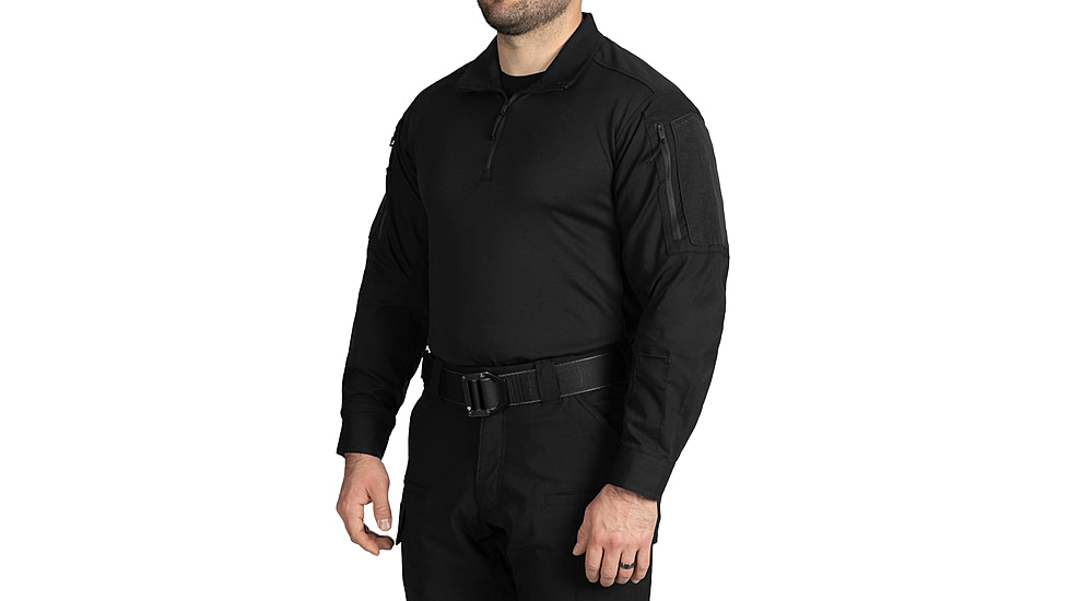 First Tactical V2 Responder Long Sleeve Shirt - Mens, Regular, Black, 2XL, 111031-019-XXL-R