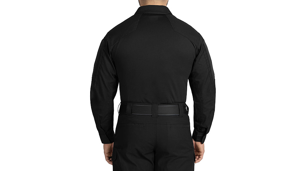 First Tactical V2 Responder Long Sleeve Shirt - Mens, Regular, Black, 2XL, 111031-019-XXL-R