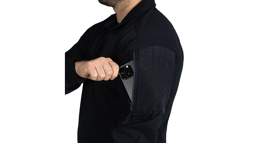 First Tactical V2 Responder Long Sleeve Shirt - Mens, Regular, Midnight Navy, Medium, 111031-729-M-R