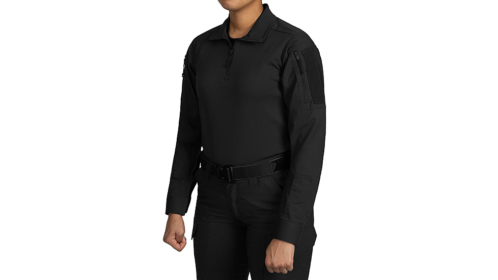 First Tactical V2 Responder Long Sleeve Shirt - Womens, Regular, Black, Medium, 121031-019-M-R