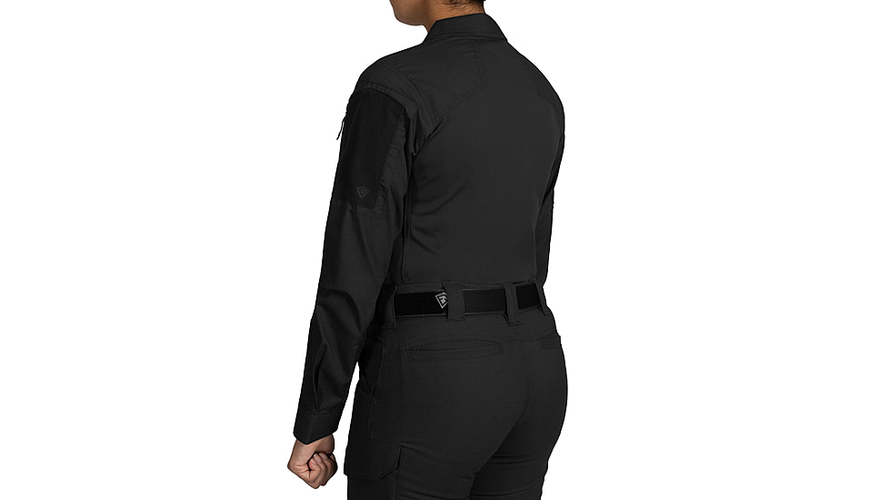 First Tactical V2 Responder Long Sleeve Shirt - Womens, Regular, Black, Medium, 121031-019-M-R