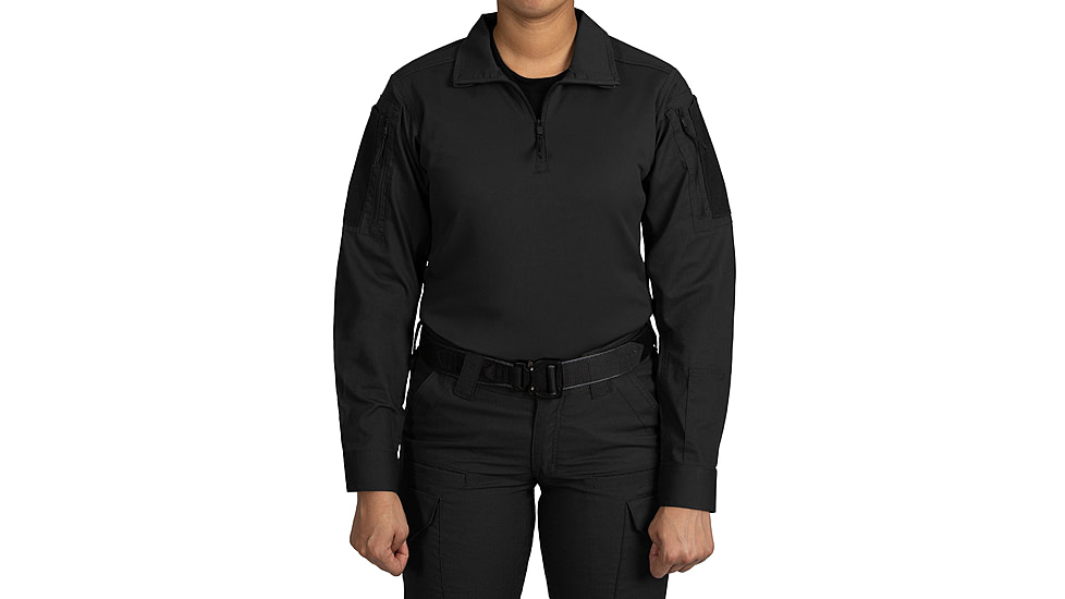 First Tactical V2 Responder Long Sleeve Shirt - Womens, Regular, Black, Medium, 121031-019-M-R