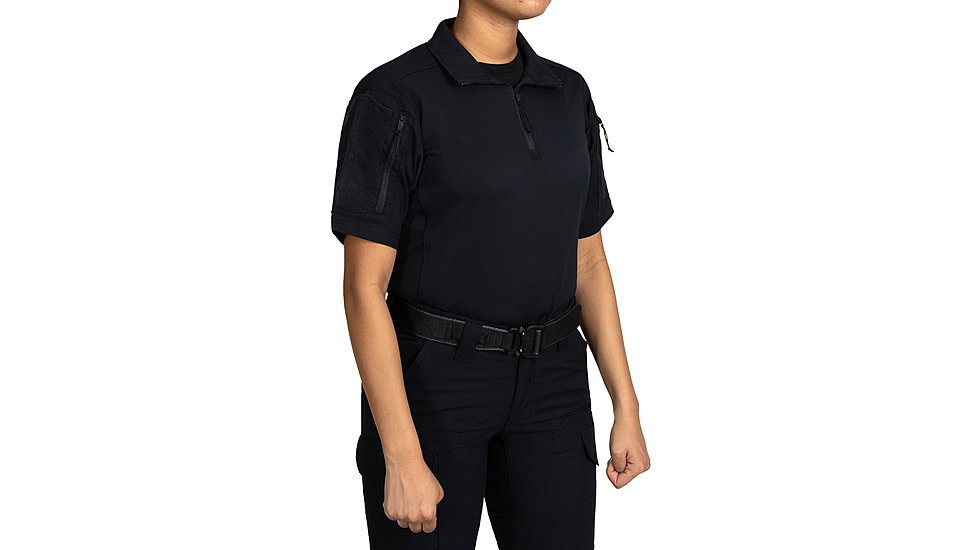 First Tactical V2 Responder Short Sleeve Shirt - Womens, Regular, Midnight Navy, Small, 122024-729-S-R