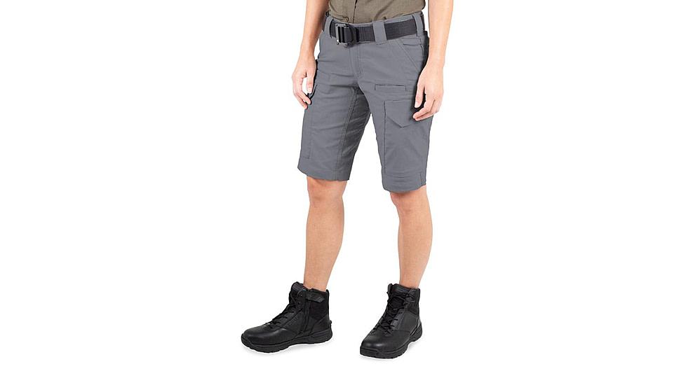 First Tactical V2 Short - Womens, Wolf Grey, 4, 125000-036-4