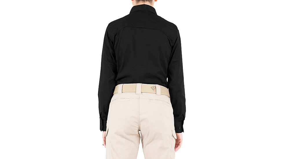 First Tactical V2 Tactical Long Sleeve Shirt - Womens, Black, Extra Small, R, 121006-019-XS-R