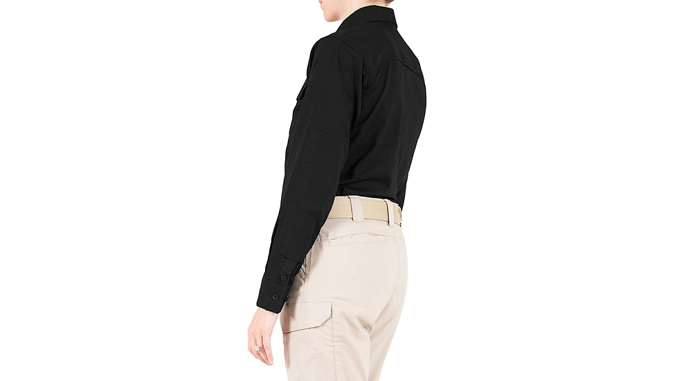 First Tactical V2 Tactical Long Sleeve Shirt - Womens, Black, Extra Small, R, 121006-019-XS-R